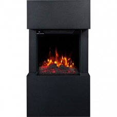 Semineu electric Aflamo TEXEL Black