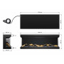Semineu electric 3D ArtiFlame AF60TS