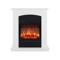 Elektrisk kamin ArtiFlame Collins AF18B White Brick