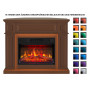 Elektromos kandalló ArtiFlame Linz AF23BS 2-in-1 Brick