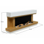 Elektrisk kamin ArtiFlame Sogne AF52