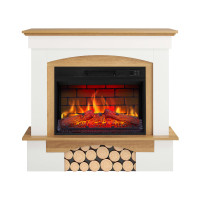 Elektrisk kamin ArtiFlame Woodley AF23BS Grey Oak Brick