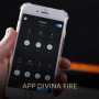 Электрокамин Divina Fire VAPOR75 3D APP
