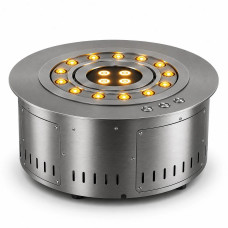 Električni kamin Divina Fire ROUND3D350 Acqueo 3D