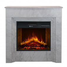 Električni kamin Divina Fire Bellini Marmo Bianco