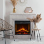Электрокамин Divina Fire Bellini Marmo Bianco