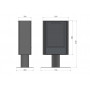 Chimenea de etanol Infire Inpuro Stand Full Glass