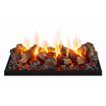 Leños decorativos Log Set 